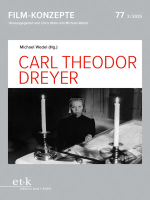 cover image of FILM-KONZEPTE 77--Carl Theodor Dreyer
